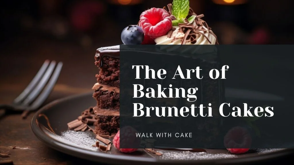 The Art of Baking Brunetti Cakes